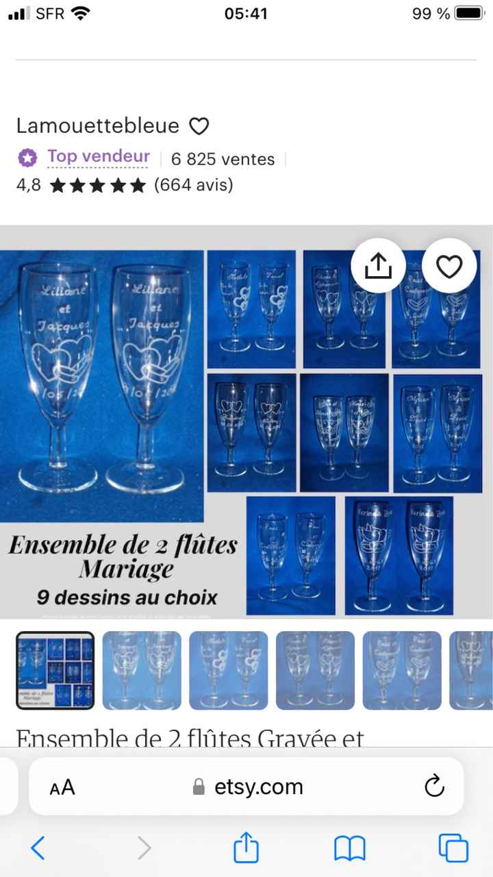 Cadeau pour les témoins - 1