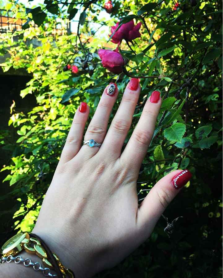Ma bague de fiançailles - 1