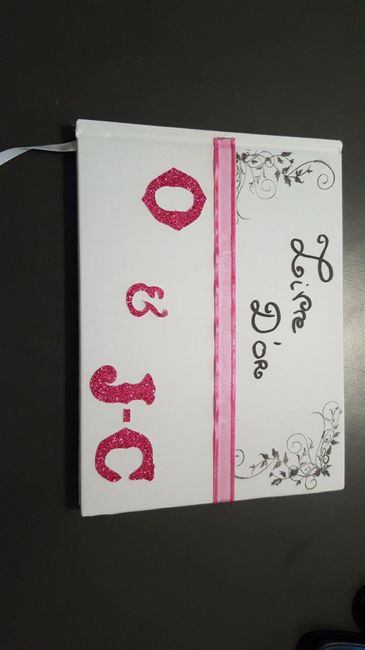 Livre d'or couverture