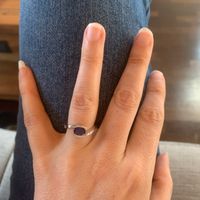Ta bague de fiançailles sur le Pinterest de Mariages.net ça t'intéresse ? ❤️ - 1