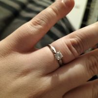 Ta bague de fiançailles sur le Pinterest de Mariages.net ça t'intéresse ? ❤️ - 1