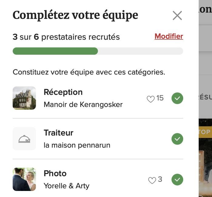 Suppression Catégorie de Prestataires 2