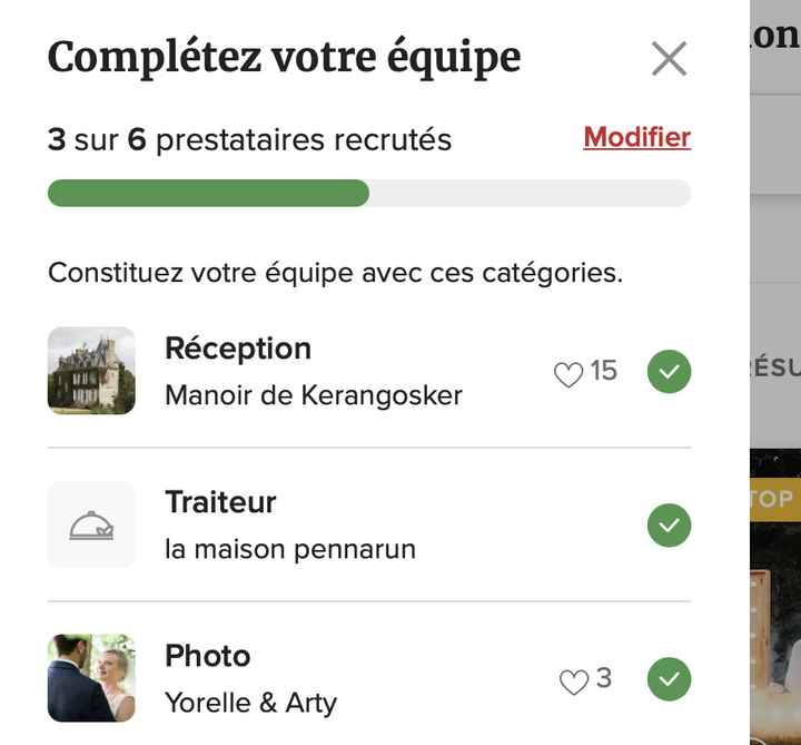 Suppression Catégorie de Prestataires - 2