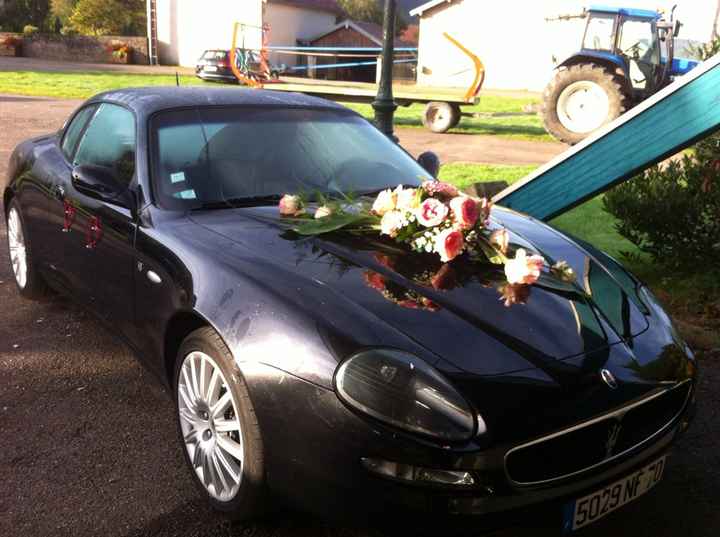 Voiture pour le mariage