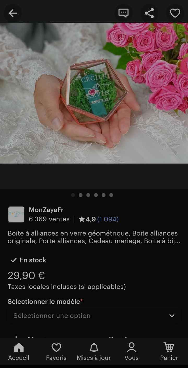 Boite à alliances - 1