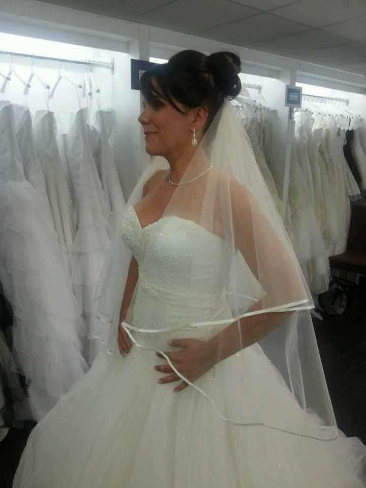 Mon 2eme essayage de robe - 1