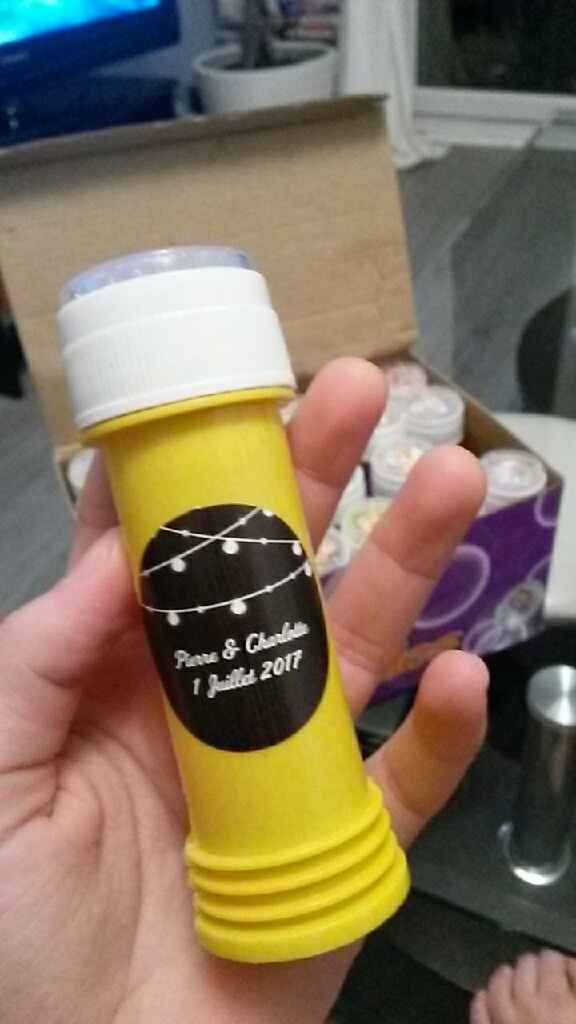 Nos bulles pour notre sortie d'eglise - 1