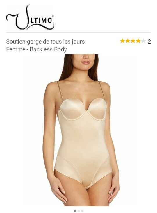 Soutien gorge révolutionnaire dos nu - 2