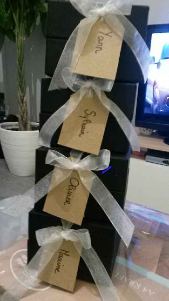 Petite surprise pour nos temoins - 1