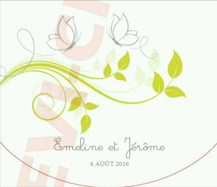 Faire part mariage - 1