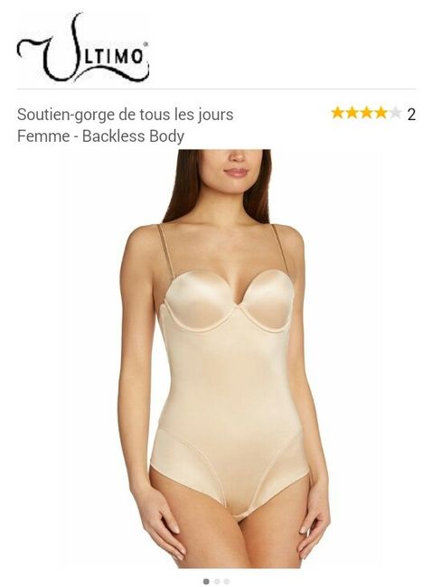 Soutien gorge révolutionnaire dos nu - 2