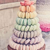 Pièce montée macarons