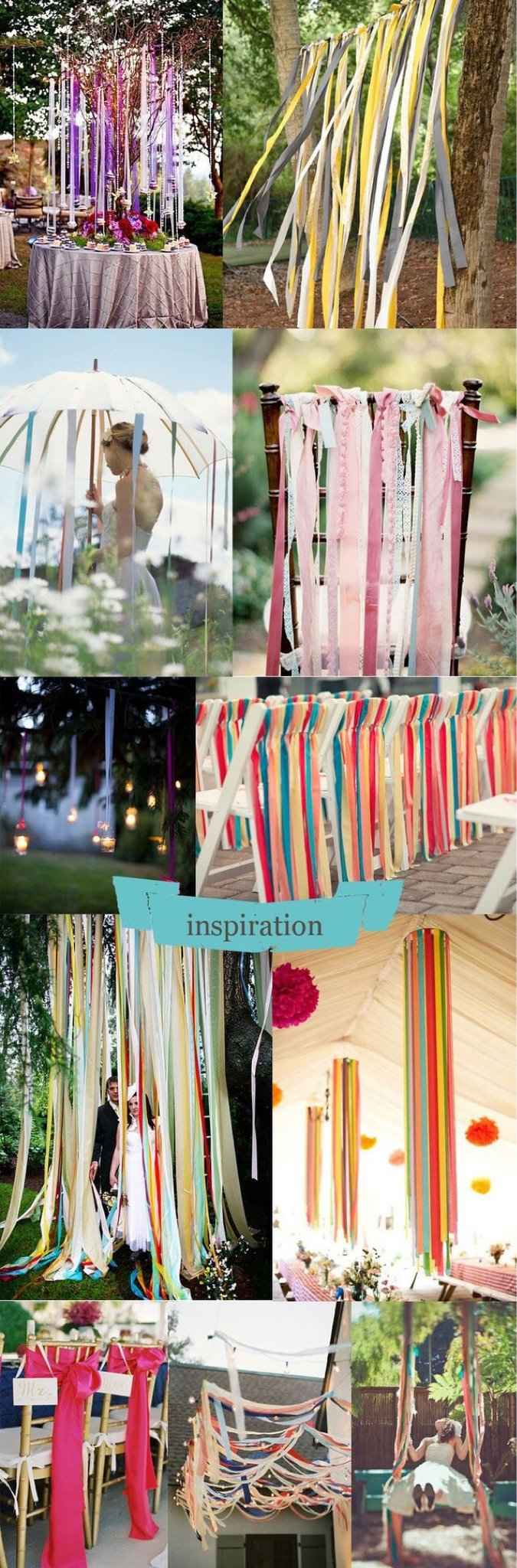  diy Mur de ruban - 3