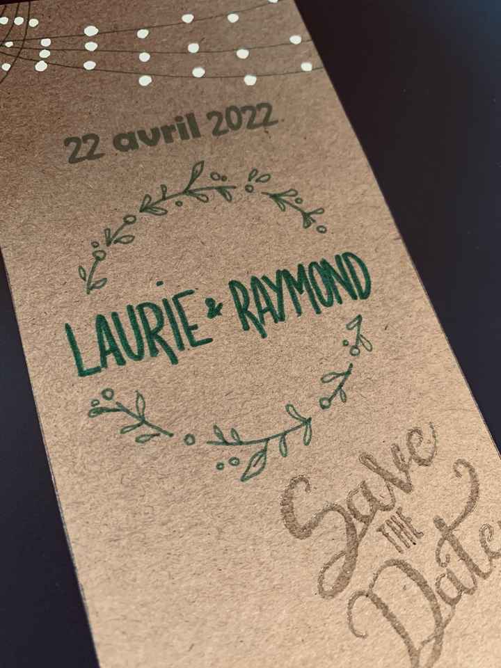 Faire-parts rédigées à la main ✍ 💌✍ - 1