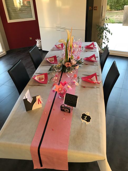 ❤️avis décoration tables❤️ 2