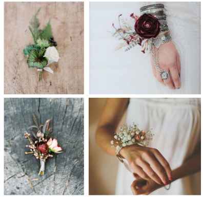 Boutonnières & bracelets