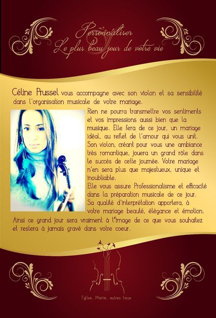 Celine Prussel Violoniste
