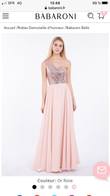 Recherche d une robe de soirée thème rose poudrée désespérément 11