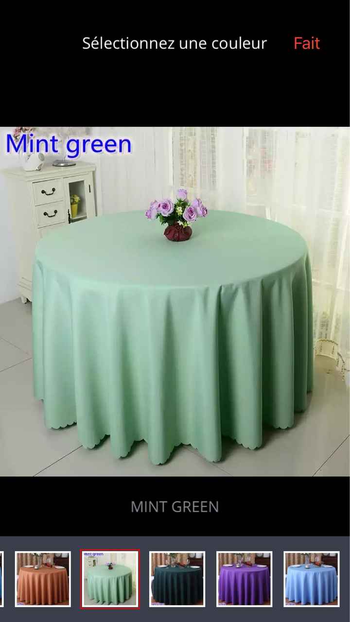 Taille Nappes - 1