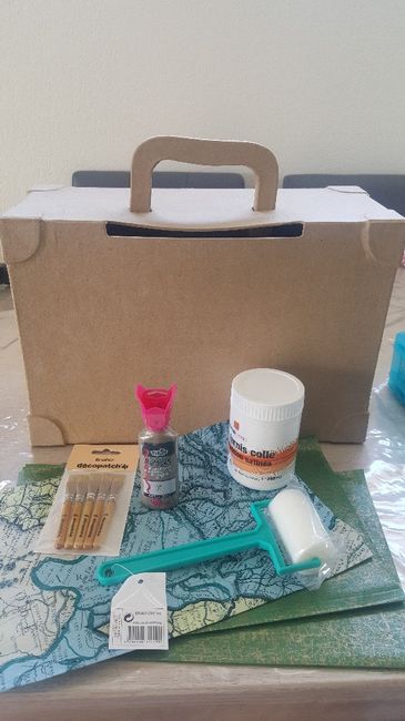 diy urne voyage 🌺 - 1