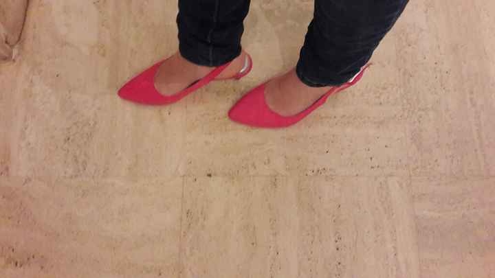 Chaussures fushia - 1