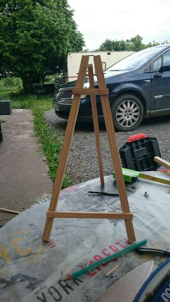 Diy chevalets de table low cost - 1