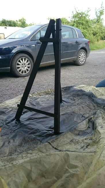 Diy chevalets de table low cost - 3