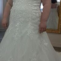 L'essayage pour notre mariage religieux fait - 2