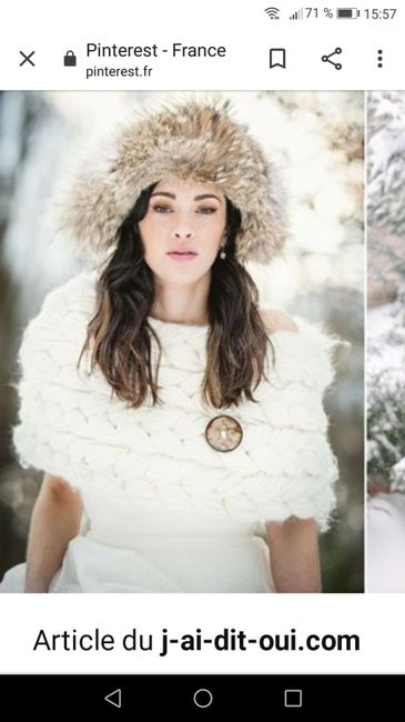 Accessoire mariage d'hiver - 1