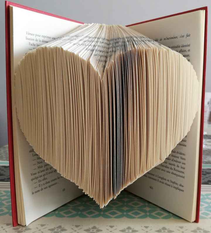 Livre plié