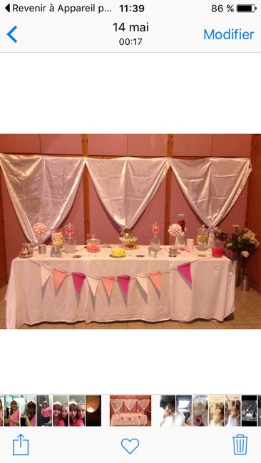 Voilà ma deco de mariage sur le thème strass - 4