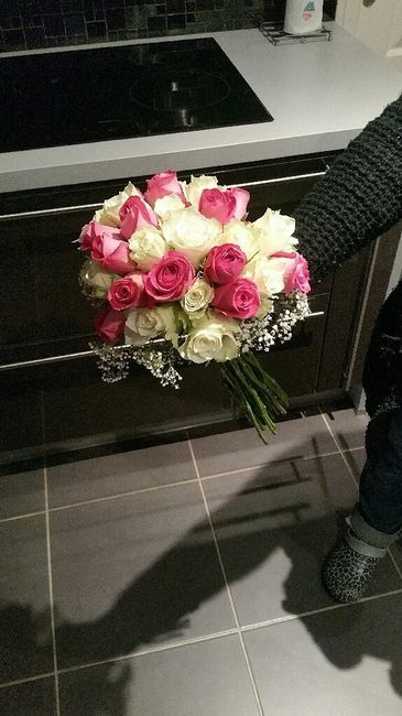 Bouquet mariée fait moi même - 2
