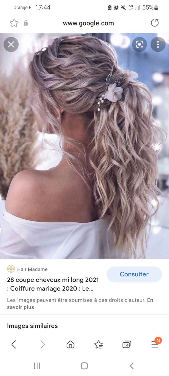 Coiffure mariage - 1