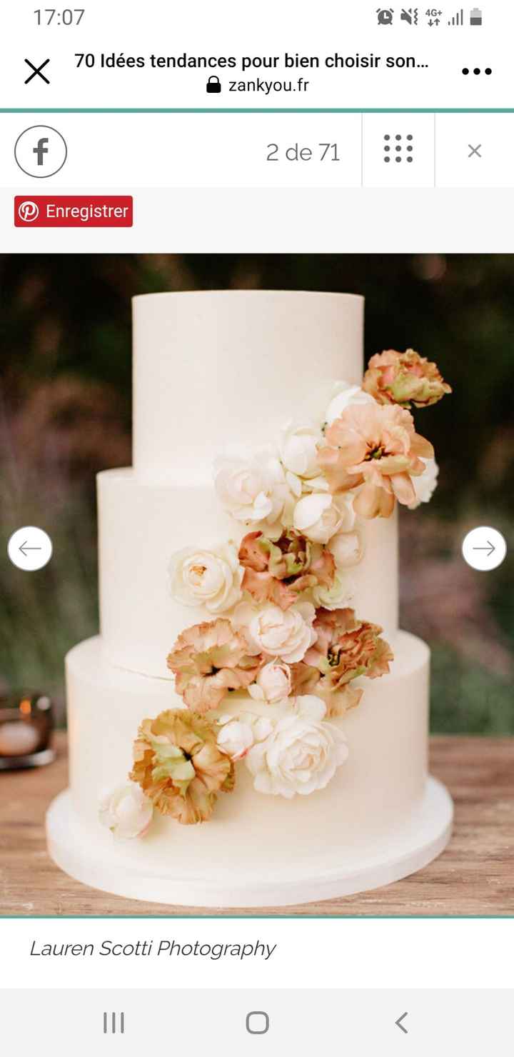 Gâteaux thème champêtre vintage - 1