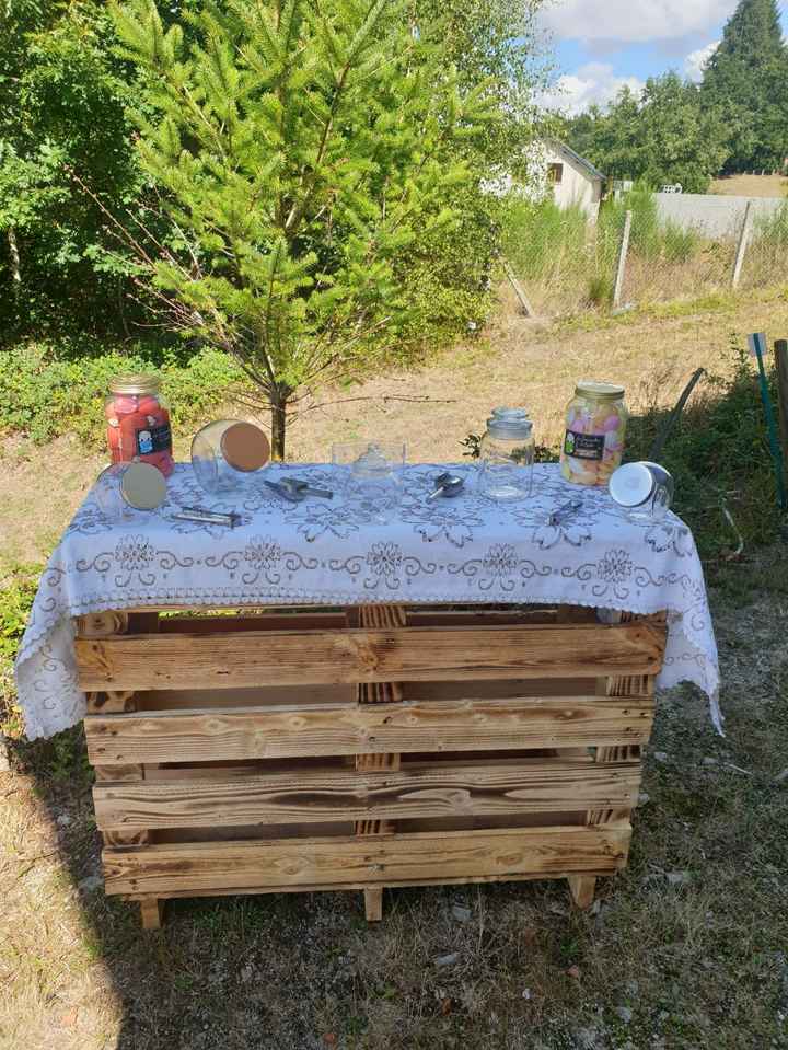 Bar à bonbons - Mariage thème Vintage - 2