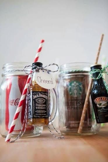 Cadeaux invités petits alcools