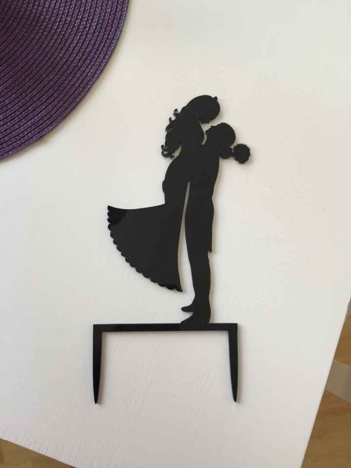 Figurine gâteau mariare reçu ! 