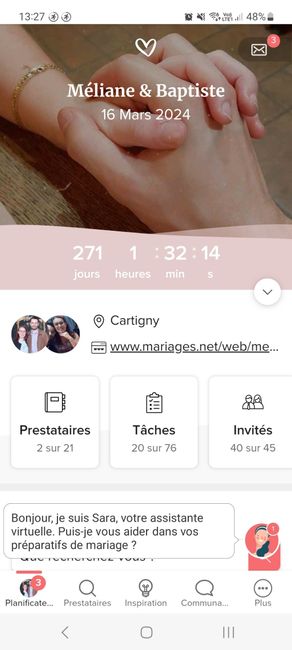 Capture depuis l'application mobile ton compte à rebours et partage-le ⏳😍 11