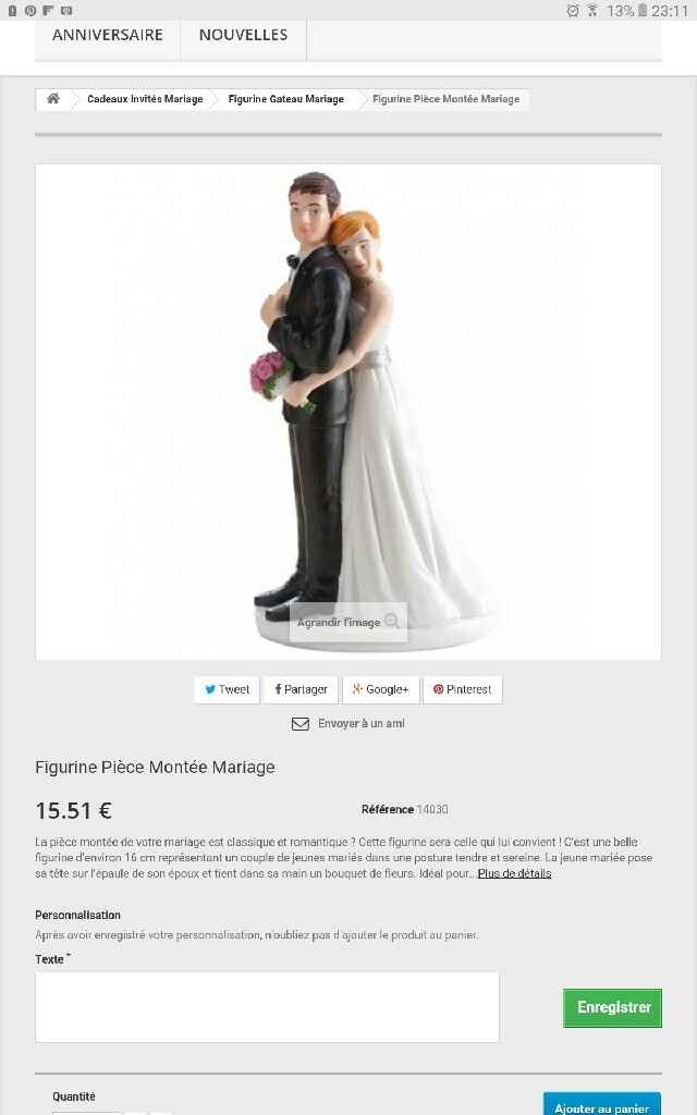 Figurine piece montée - 2