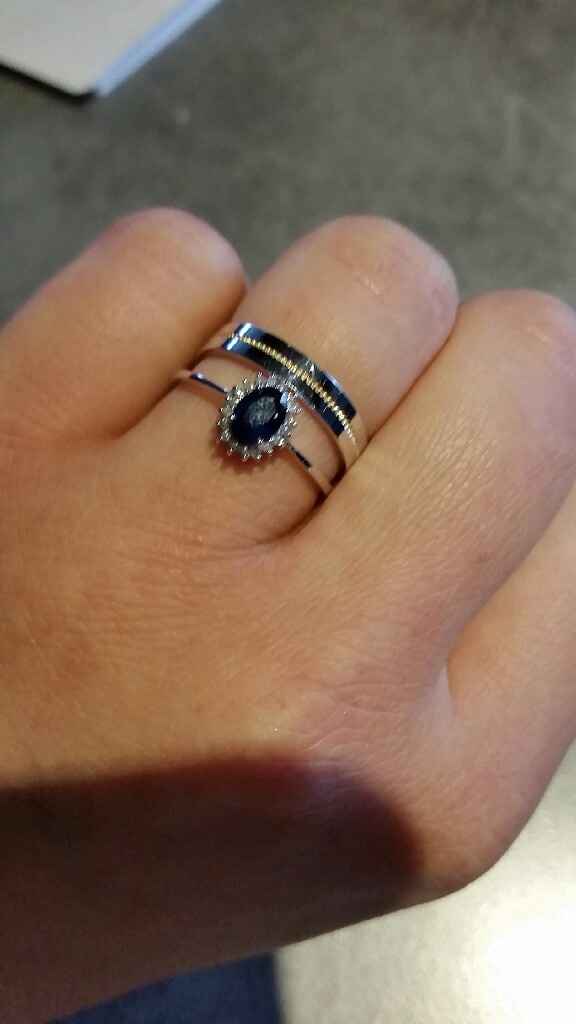  Alliance et bague de fiançaille - 3