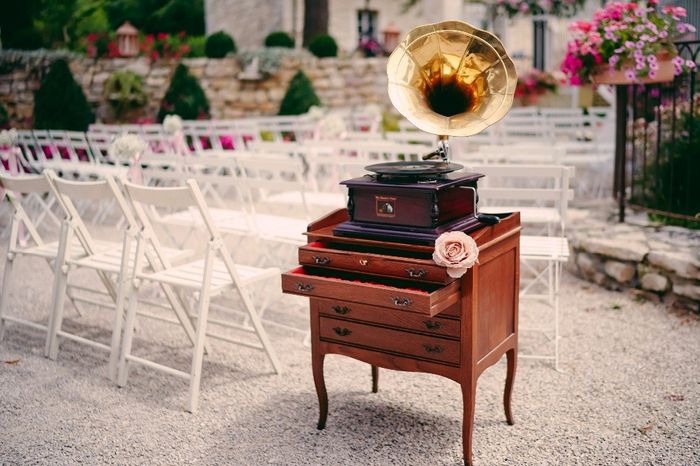 gramophone pour une ambiance année 20-30 