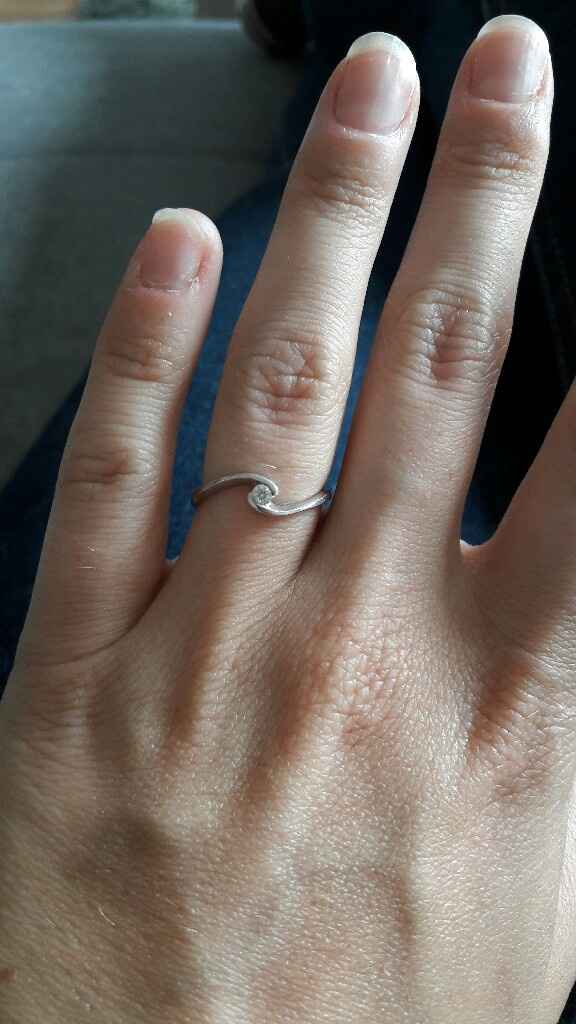 Montrez-moi votre bague de fiançailles 😍 - 1