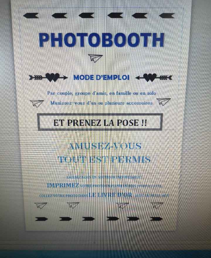 Affiche photobooth - 1