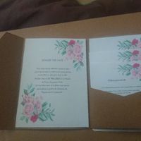 Trop contente faire part test fini - 2