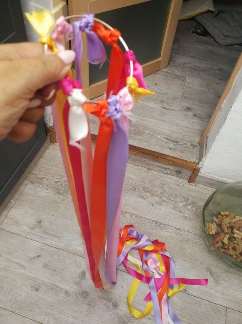 Le bouquet, jeux des rubans - 1