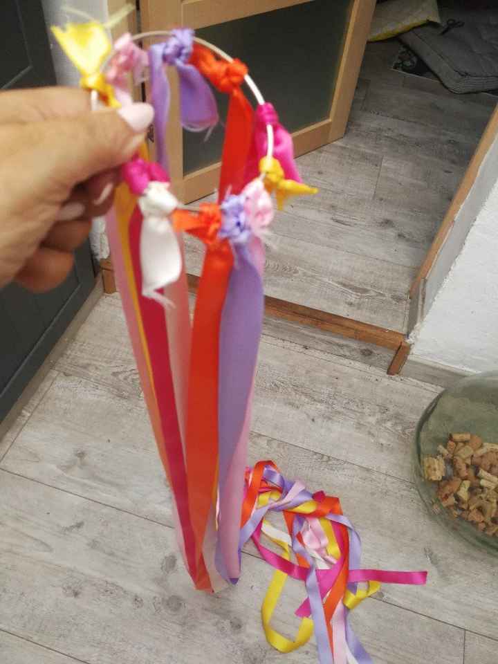 Le bouquet, jeux des rubans - 1