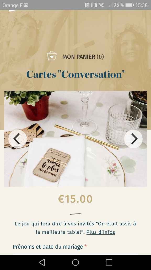 Jeu de table - 1
