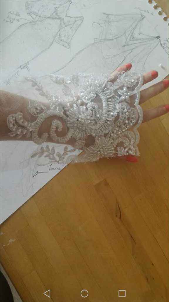  Choix dentelle pour ma robe.... - 1