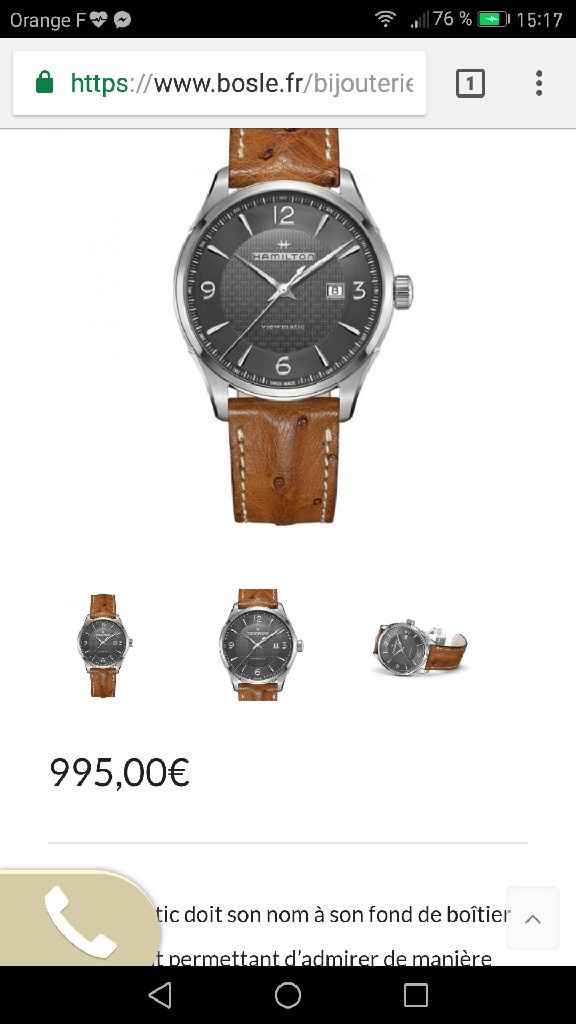  Montre de fiançailles - 1