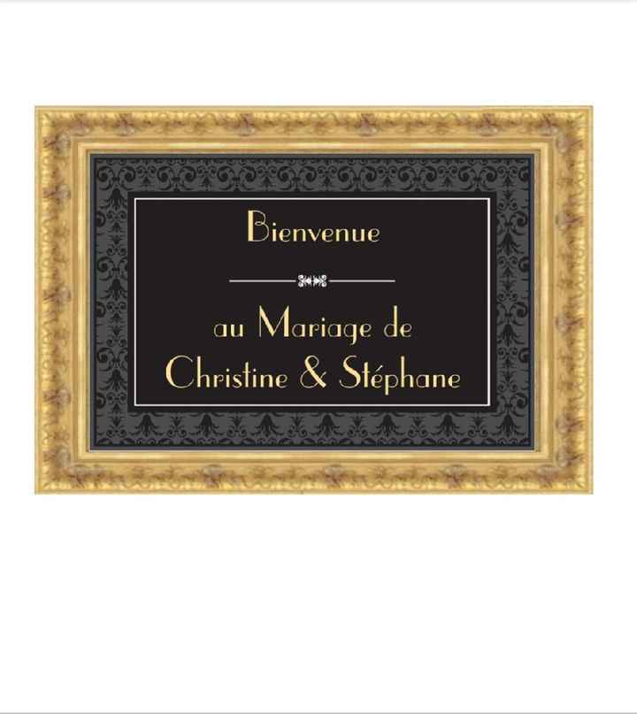  Cadre de bienvenue - 1